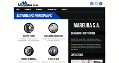 Desktop Screenshot of mareuba.com